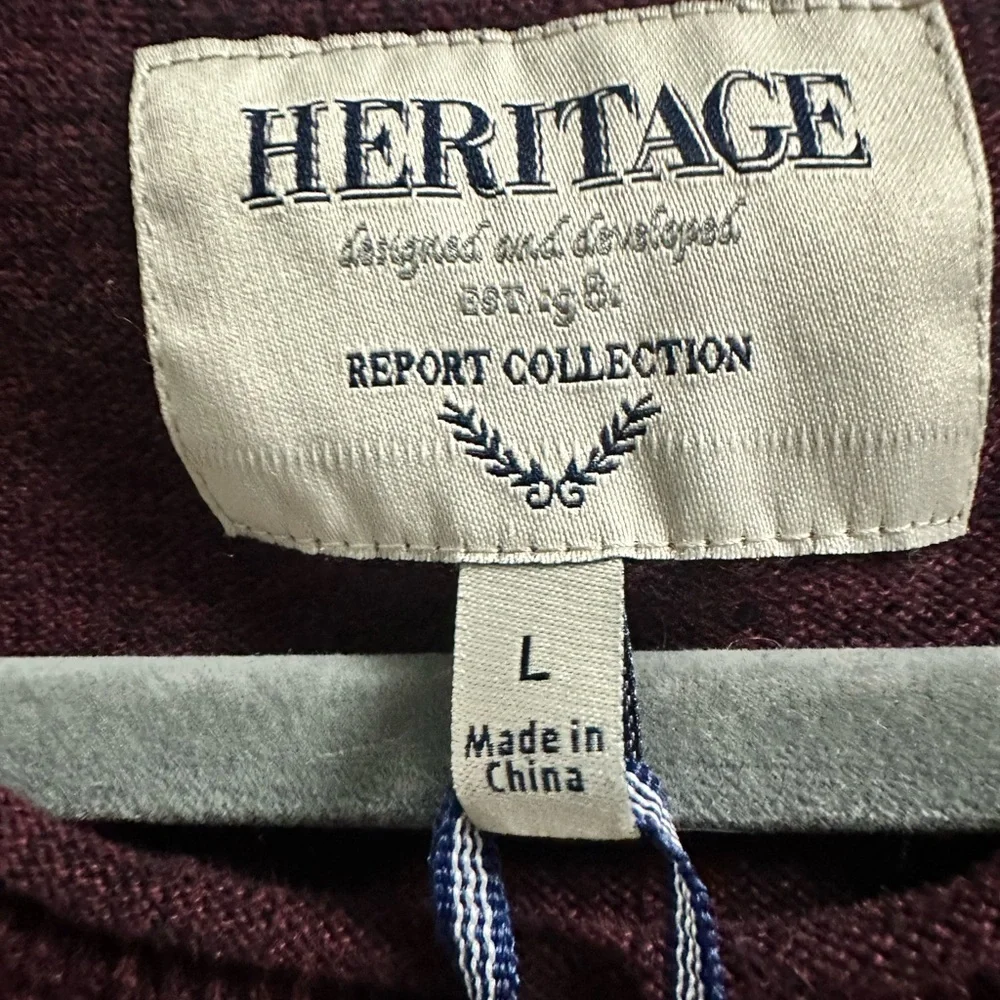 🆕 Heritage Report Collection Sweater Large